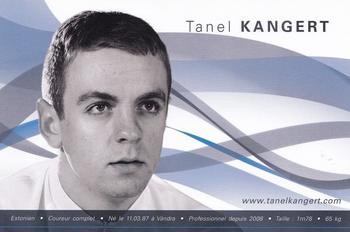 2009 AG2R La Mondiale #NNO Tanel Kangert Front